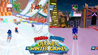 Mario & Sonic At The Olympic Winter Games - All Dream Events Dolphin Emulator