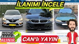 Hangi̇ Araba Alinir? Sahi̇bi̇nden İlan İnceleme Canli Yayini Sahibinden 5 Eki̇m