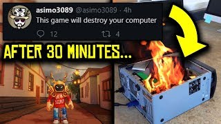 Asimo3089S Roblox Showcase Destroyed My Computer... Super Laggy Roblox