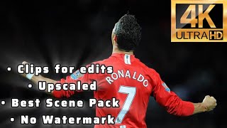 Cristiano Ronaldo 4K Clips For Edits Upscaled Best Scene Pack No Watermark