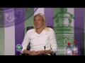 Kaia Kanepi quarter-final Wimbledon 2013 press conference