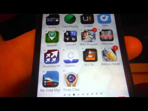 Como Desinstalar Borrar Aplicaciones apps en iPhone 5 iPhone 4S iPhone 4 iPhone 3GS, iPad iPod