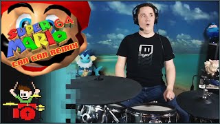 Super Mario 64 Can Can Remix On Drums