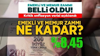 Emekli, Ssk, Bağ-Kur Emekli Maaşı Zammı Kaç Tl? Memur Maaş Zammı Ne Kadar Oldu? 2021