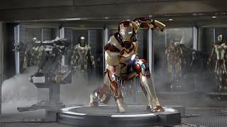 All Iron Man 3 Suit Up Scene 4K Imax