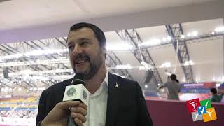 Doha - Campionato del Mondo M/F: intervista al ministro Matteo Salvini Doha - Campionato del Mondo M/F: intervista al ministro Matteo Salvini