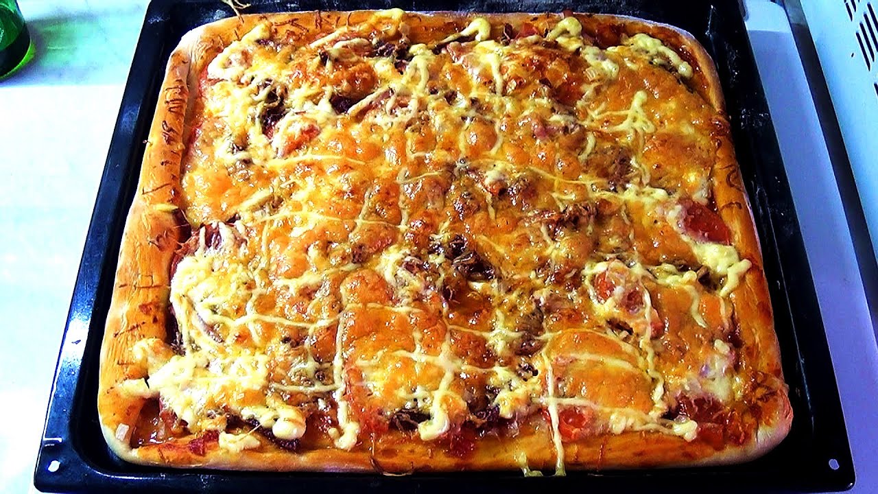 Дрожжевое сдобное тесто для пиццы (тонкая основа) - Дело Вкуса 22 Дрожжевое сдобное тесто для пиццы (тонкая основа) - Дело Вкуса 14