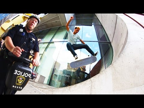AMAZINGLY ILLEGAL SKATE SPOT!