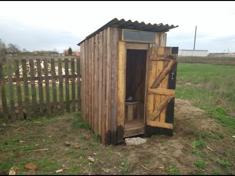 Самый простой дачный туалет своими руками Самый простой дачный туалет своими руками