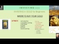 Investing in GOLD - How to invest in Gold for Beginners