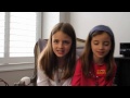 OneRepublic - Counting Stars | 8 and 10 Year Old Sophia & Bella | Mugglesam