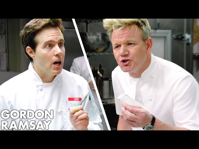 Gordon Ramsay Teaches Students How To Get Really Furious - Video