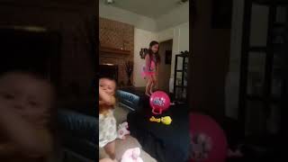 Jumping On Ball