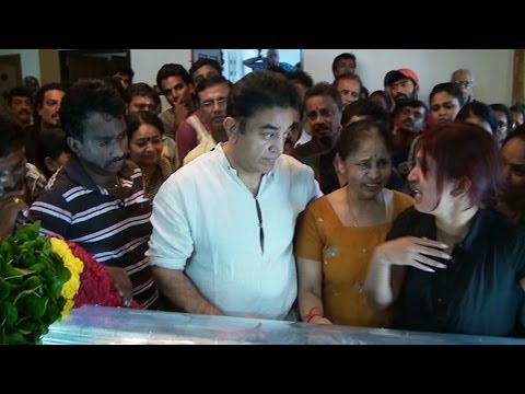 TAMIL FILM FRATERNITY PAYS HOMAGE TO DANCE MASTER RAGHURAM 2 - BW