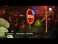 Protesters clean up Ukrainian House after night of clashes - no comment