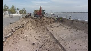 Видео В Волгограде работы по реконструкции Центральной Набережной 62-й Армии входят в завершающую стадию от mtv volgograd, набережная 62-й Армии, Волгоград, Россия