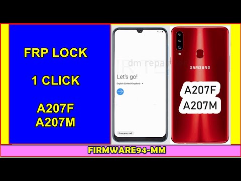 Samsung Sm A207F _ Frp Unlock _100% OK Samsung Sm A207F _ Frp Unlock _100% OK