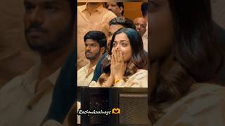 Rashmikas Reaction On Vijay Mrunal Hug