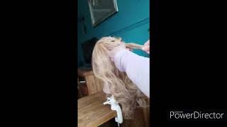 Half Up Half Down Relaxed French Braid Video