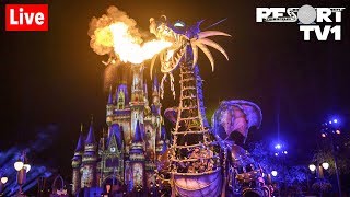 🔴Live: Villains After Hours Party at Magic Kingdom in 1080p - Walt Disney World - 7-18-19