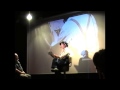 Mademoiselle zouzou caricature et roucoulade au spotlight