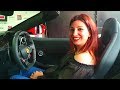 Pretty Woman in Ferrari Portofino City Drive Reaction #DinosVlogs