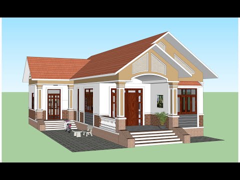 GỢI Ý MẪU NHÀ CẤP 4 CHỮ L 4 PHÒNG NGỦ TUYỆT ĐẸP | KIẾN TRÚC NHÀ VIỆT