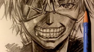 ASMR | Pencil Drawing 11 | ???? Tokyo Ghoul (Request)