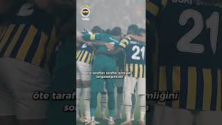 Dar Ağacında Olsak Bile Son Sözümüz Fenerbahçe 💛💙 #short