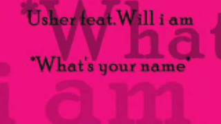 Watch Usher Whats Your Name video