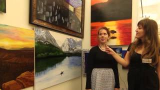 Видео Выставка СПБ Елена Гурова художник от Elena G, улица Брюллова, Липецк, Россия