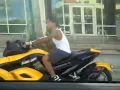BOW WOW RIDING HIS "CAN AM" MOTORCYCLE