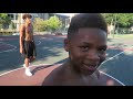 Nerd Plays Basketball In The HOOD!