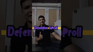 Defensive Toproll Tutorial- Recover From Losing Position