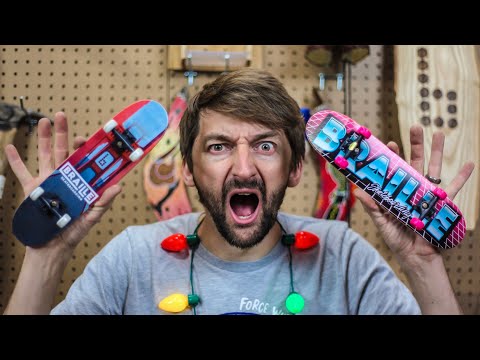 Ultimate Hand Skate vs Skateboard Battle!