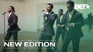 Cast of ‘The New Edition Story’ Perform for BET Execs | The New Edition Story