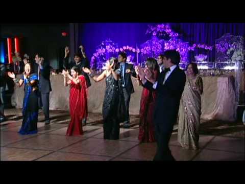 Bollywood-Style Wedding Reception Entrance Dance