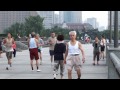 中国上海 朝の風景(2) 外灘・黄浦公園 (15-Aug-2011) Morning scenes The BUND