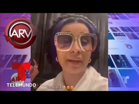 Cardi B defiende enfáticamente a República Dominicana | Al Rojo Vivo | Telemundo