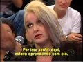 CYNDI LAUPER on ALTAS HORAS (Brazilian tv show) part 3