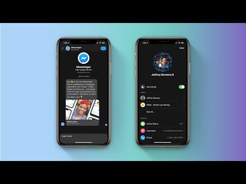 Facebook Messenger Dark Mode Hack!