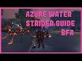 Azure water strider mount guide for (BFA)