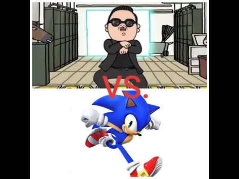 Oppa Gangnam Style vs. Super Sonic Style