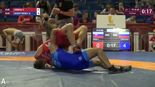 18 Fs - 76 Kg A. Khostikoev Rus Df. V. Orban Svk By Vsu, 10-0