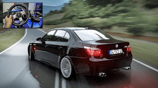Cengiz Kurtoğlu - Küllenen Aşk BMW M5 E60 YAĞMURDA DRİFT l ASSETTO CORSA