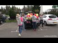 Russian Girls, Balloons and a Nissan R35 GT-R ???