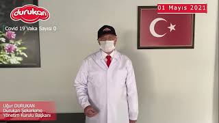 Durukan Şekerleme Tam Kapanma Döneminde Üretimlerine Devam Ediyor..