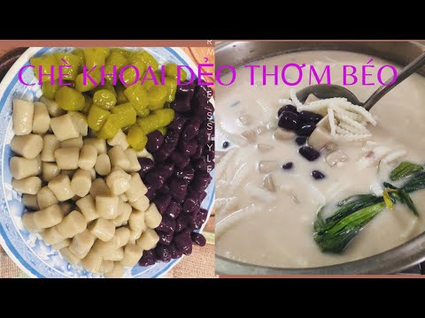 Cách làm khoai dẻo nấu chè
