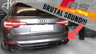 Audi RS4/RS5 B9 Motor Heroin Exhaust Stufe 2