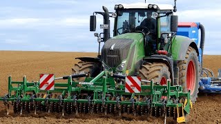 Fendt 828 Vario Lemken Solitair 9 Kerner Walze
